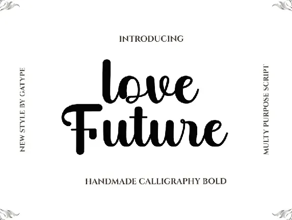 Love Future font