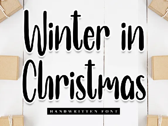 Winter Christmas font