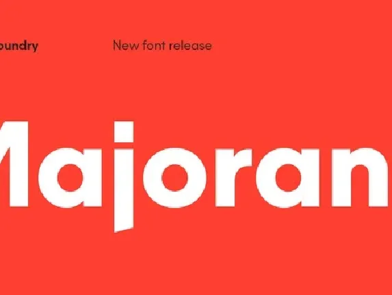 Majorant Family font