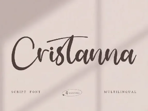 Cristanna font