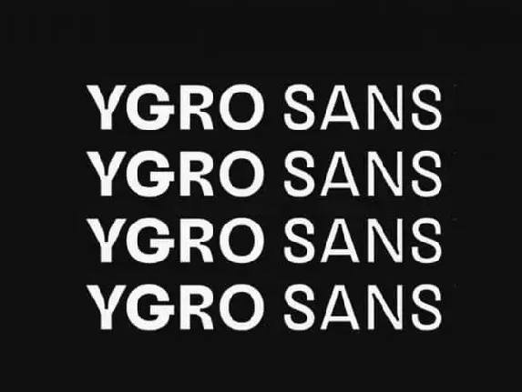 Ygro Sans Serif Family font