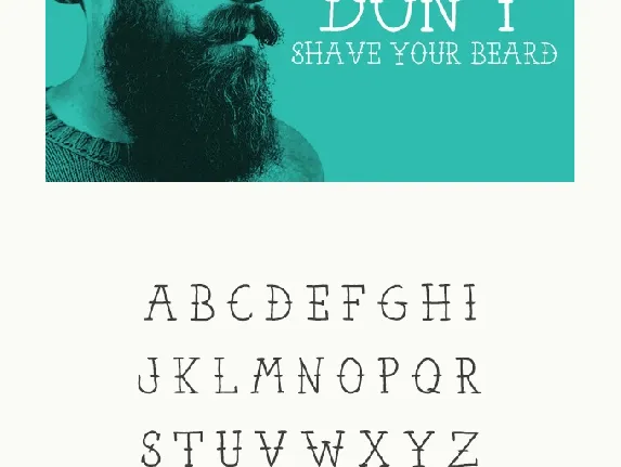 Bear & Loupe Typeface font