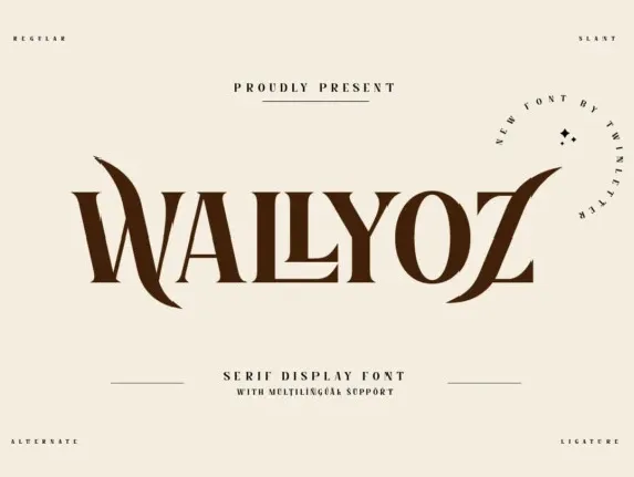 Wallyoz font