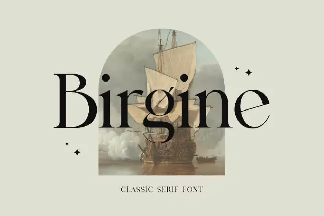 Birgine font