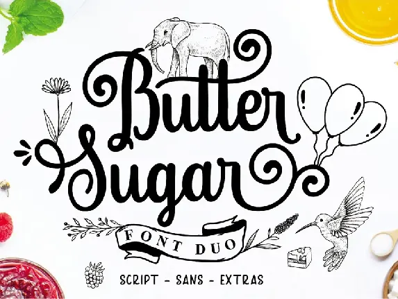 Butter Sugar font