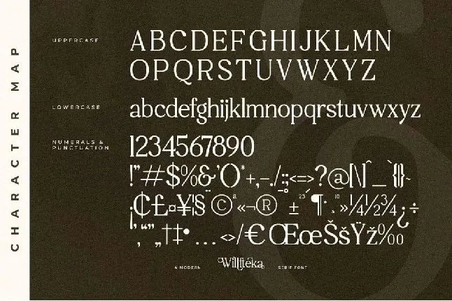 Willfteka font