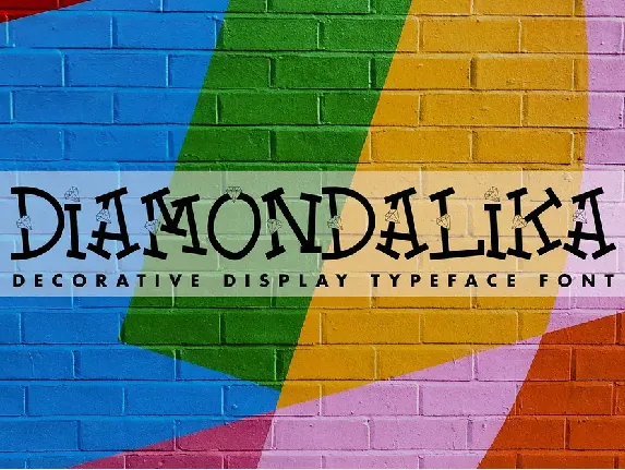 Diamondalika font