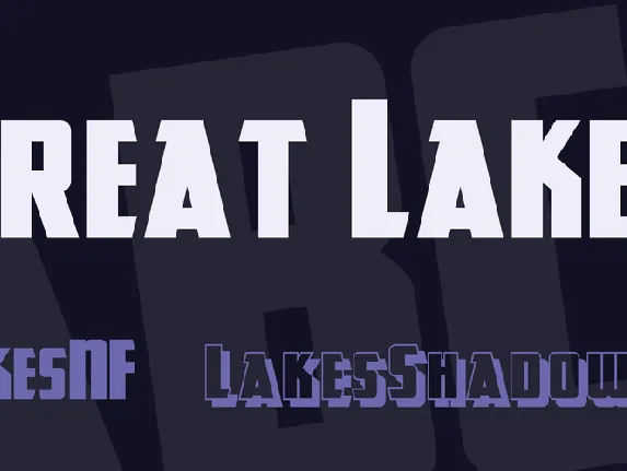 Great Lakes font