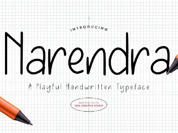 Narendra Personal Use font