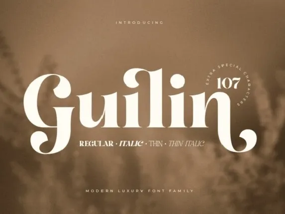 Guilin font