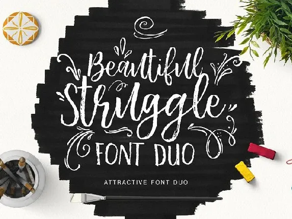 Beautiful Struggle font