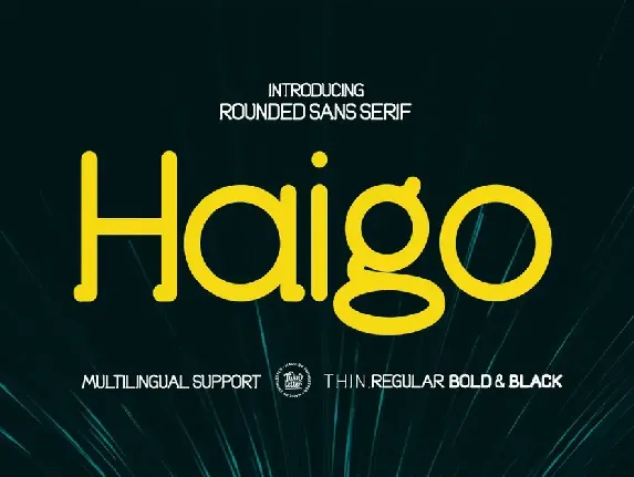 Haigo font