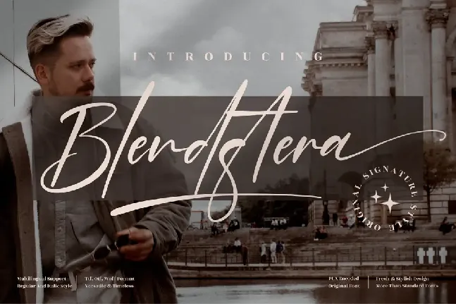 Blendstera font