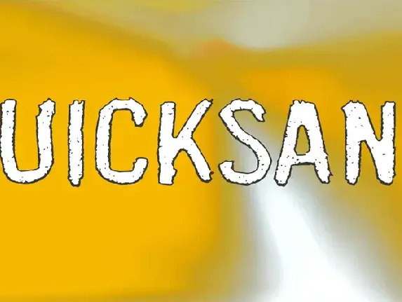 Quicksand x font