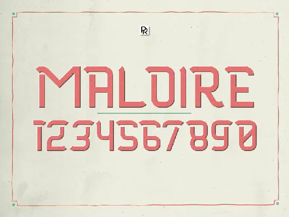 Maloire font