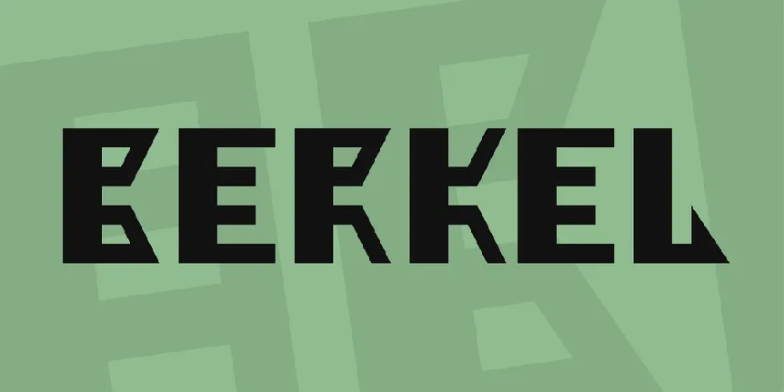 Berkel font