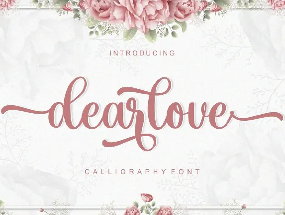 Dearlove font