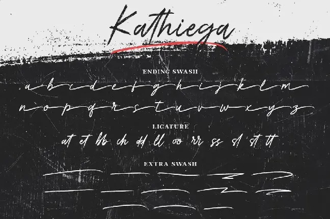 Kathiega font