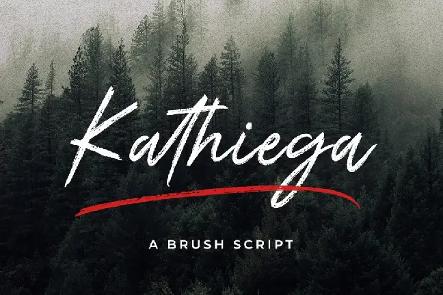 Kathiega font