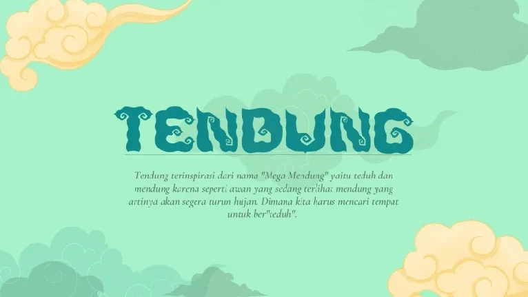 Tendung font