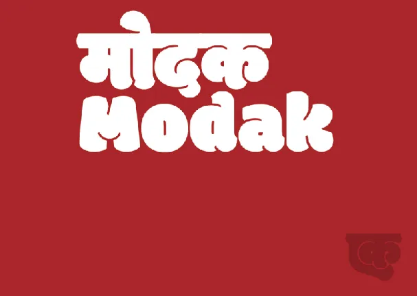 Modak font