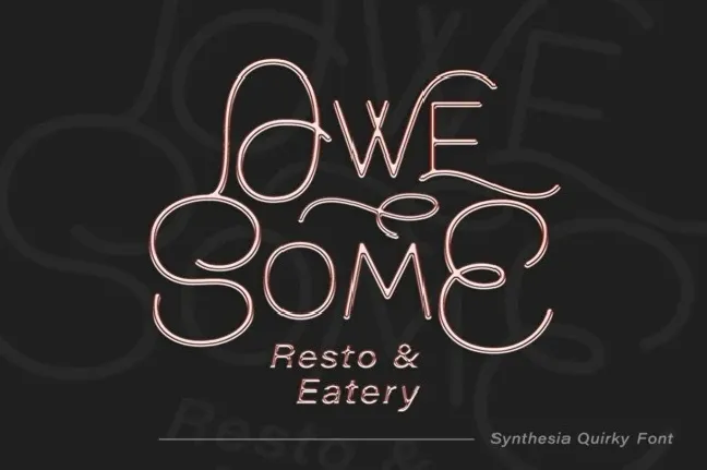 Synthesia Typeface font