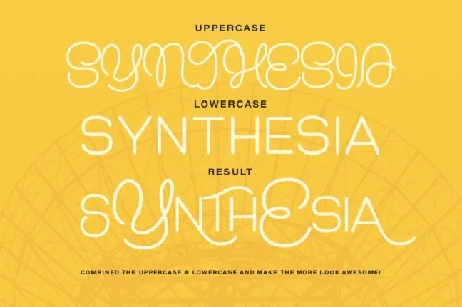 Synthesia Typeface font