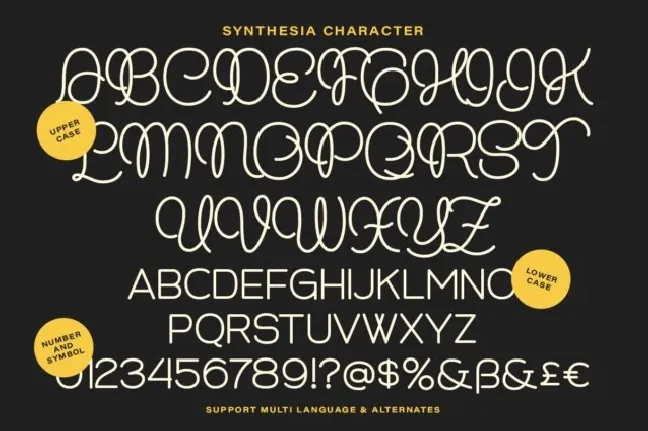 Synthesia Typeface font