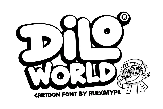 Dilo World font