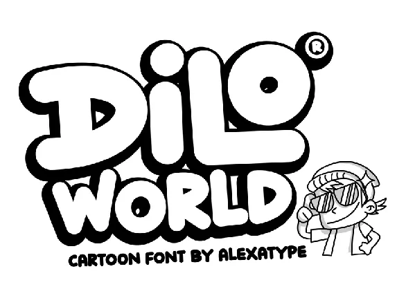 Dilo World font