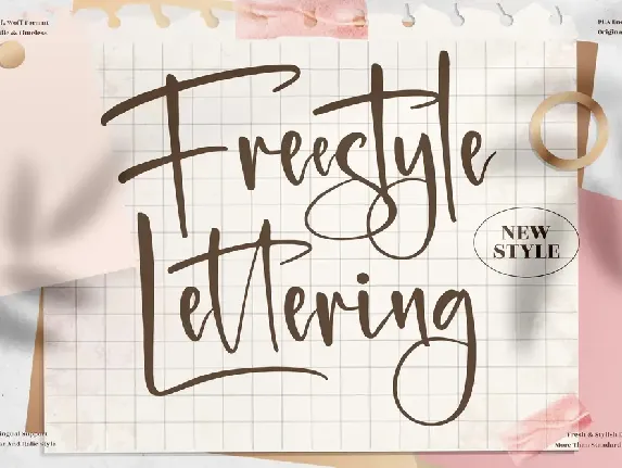 Freestyle Lettering font