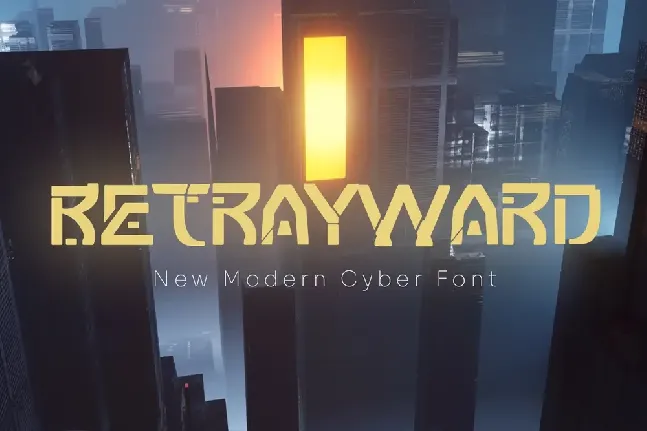 Betrayward font