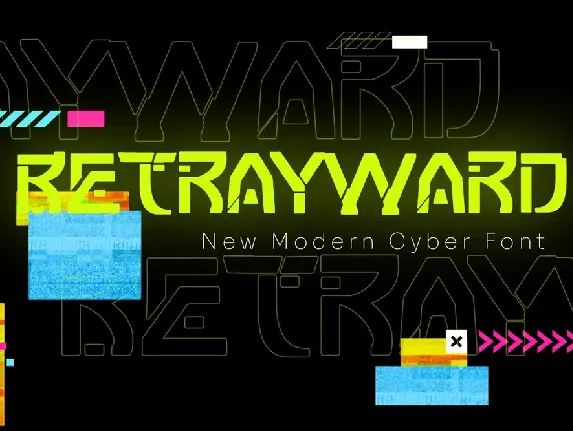 Betrayward font