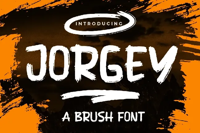 Jorgey font