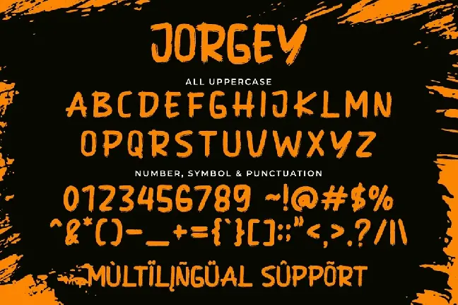 Jorgey font