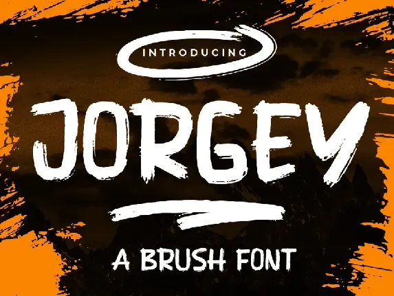 Jorgey font