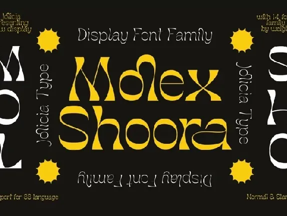 Molex Shoora font