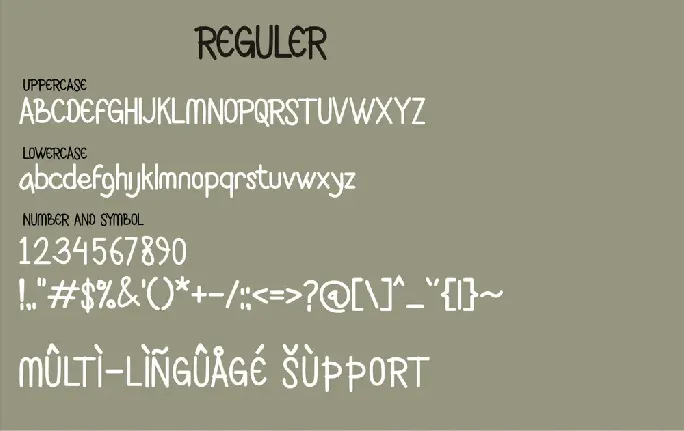 Bemboom font