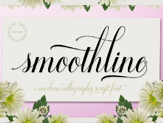 Smoothline font