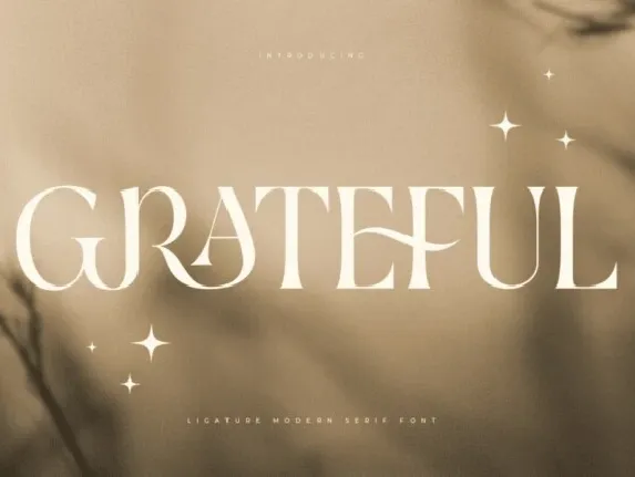 Gratefull font