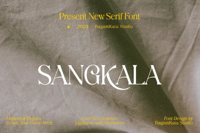 Sangkala font