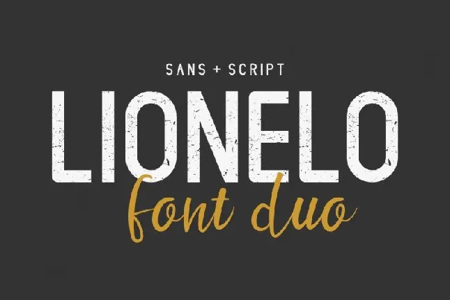 LIONELLO Special font