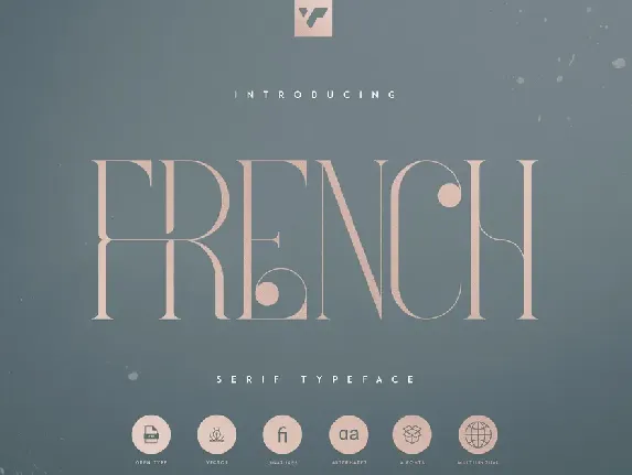 French Demo font