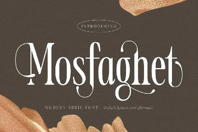 Mosfaghet font