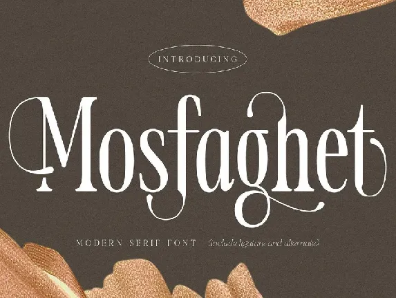 Mosfaghet font