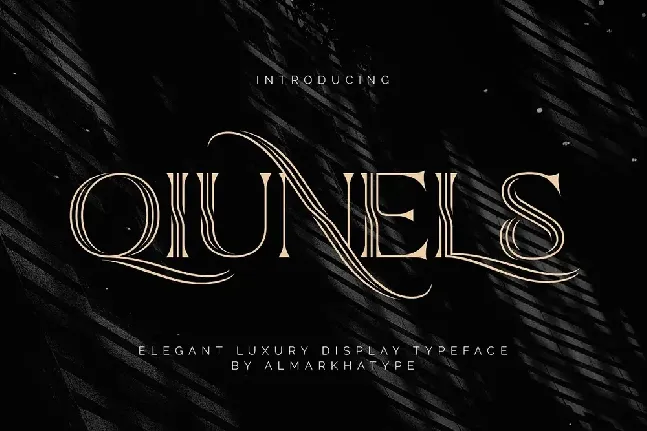 Qiunels font