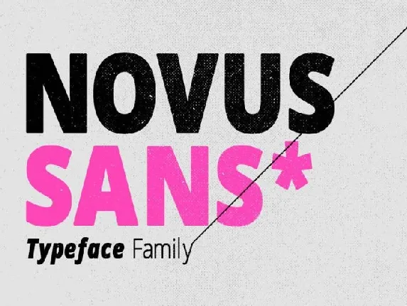 Novus Sans Family font