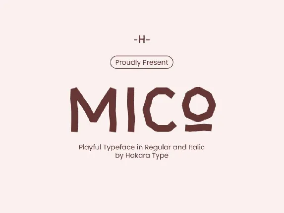 Mico font