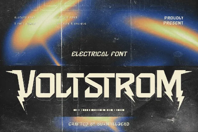 Voltsrom Demo font