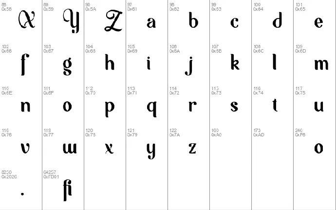 MÃ¶fita Display font